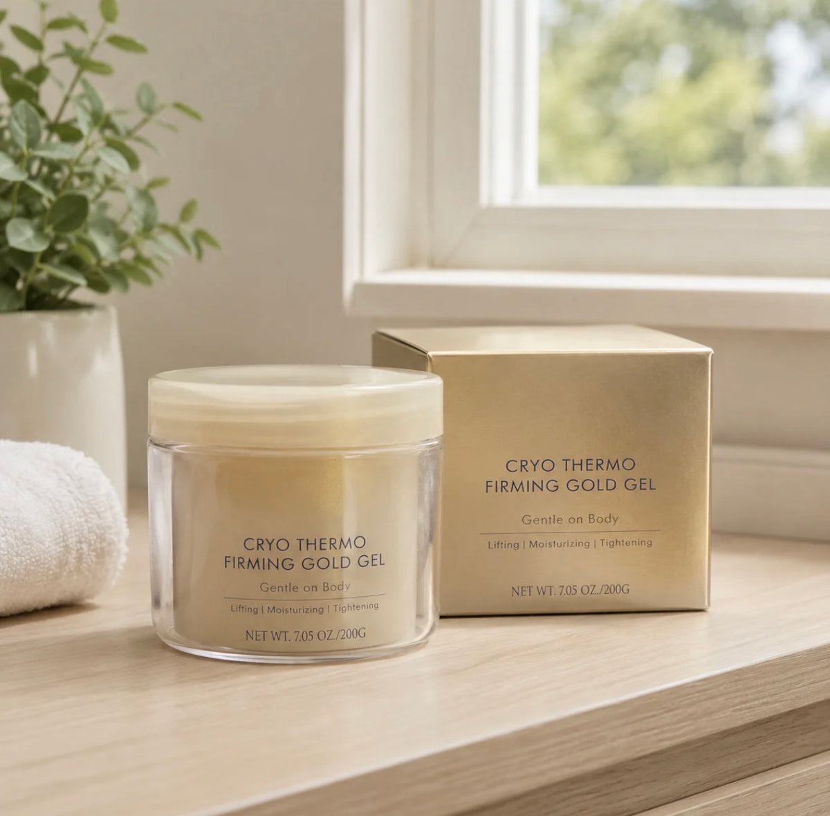 Ever Glass Skin Anti-Cellulite Gold Sculpting & Firming Gel